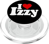 I LOVE HEART IZZY ISABEL NOME SU UN TEE PopSockets PopGrip per MagSafe