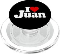 I LOVE HEART JUAN NOME SU UN TEE PopSockets PopGrip per MagSafe