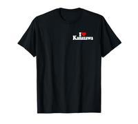I LOVE HEART KANAZAWA GIAPPONE Maglietta