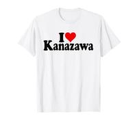 I LOVE HEART KANAZAWA GIAPPONE Maglietta