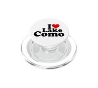 I LOVE HEART LAKE COMO LOMBARDIA ITALIA PopSockets PopGrip per MagSafe