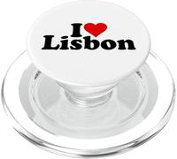 I LOVE HEART LISBONA LISBOA PORTOGALLO PopSockets PopGrip per MagSafe