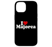 I LOVE HEART MAJORCA MAJORCA MAIORCA SPAGNA ISOLE BALEARI Custodia per iPhone 14