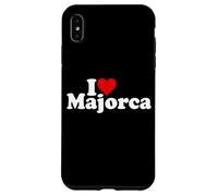 I LOVE HEART MAJORCA MAJORCA MAIORCA SPAGNA ISOLE BALEARI Custodia per iPhone XS Max