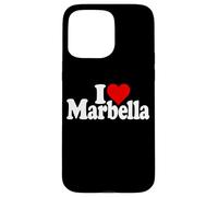 I LOVE HEART MARBELLA SPAGNA ANDALUSIA COSTA DEL SOL Custodia per iPhone 15 Pro Max