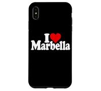 I LOVE HEART MARBELLA SPAGNA ANDALUSIA COSTA DEL SOL Custodia per iPhone XS Max