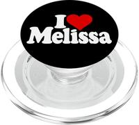 I LOVE HEART MELISSA MEL NOME SU UN TEE PopSockets PopGrip per MagSafe