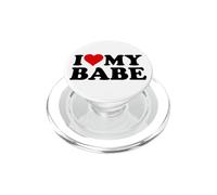I LOVE HEART MY BABE BAE RAGAZZO RAGAZZO PopSockets PopGrip per MagSafe