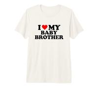I Love Heart My Baby Brother - Little Maglietta Premium