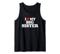 I Love Heart My Big Sister - Little Sister Canotta