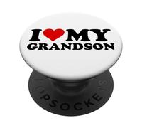 I LOVE HEART MY GRANDSON NONDAUGHTER PopSockets PopGrip Adesivo
