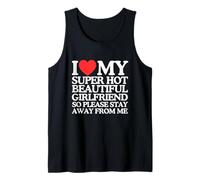 I Love Heart My Super Hot Bella Fidanzata So Please Y2K Canotta