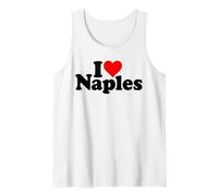 I Love Heart Napoli Napoli Italia Canotta
