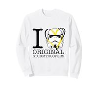 I Love Heart Original Stormtroopers Felpa