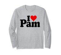 I Love Heart Pam Pamela Nome su Un Tee Maglia a Manica