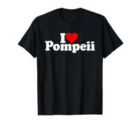 I Love Heart Pompei Maglietta