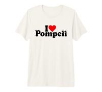 I Love Heart Pompei Maglietta Premium