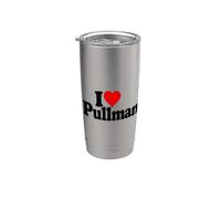 I LOVE HEART PULLMAN WASHINGTON TRE FORCHETTE Bicchiere termico in acciaio inox doppia parete