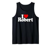 I Love Heart Robert Rob Robby Nome su Un Tee Canotta