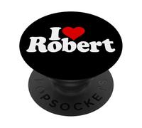 I LOVE HEART ROBERT ROB ROBBY NOME SU UN TEE PopSockets PopGrip Adesivo