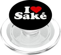 I LOVE HEART SAKE IL VINO DI RISO GIAPPONESE PopSockets PopGrip per MagSafe