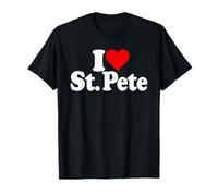 I LOVE HEART SAN PETE SAN PIETROBURGO FLORIDA Maglietta