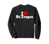 I Love Heart San Tropez Saint-Tropez Francia Felpa