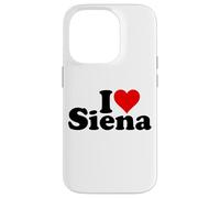 I LOVE HEART SIENA ITALIA TOSCANA Custodia per iPhone 14 Pro