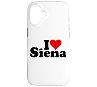 I LOVE HEART SIENA ITALIA TOSCANA Custodia per iPhone 16