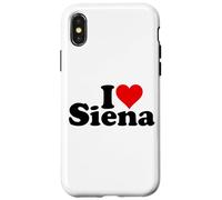 I LOVE HEART SIENA ITALIA TOSCANA Custodia per iPhone X/XS