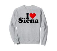 I Love Heart Siena Italia Toscana Felpa