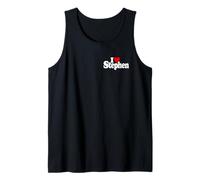 I LOVE HEART STEPHEN STEPH NOME SU UN TEE Canotta
