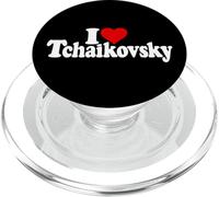 I LOVE HEART TCHAIKOVSKY PYOTR RUSSO COMPOSITORE PopSockets PopGrip per MagSafe