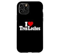 I LOVE HEART TRES LECHES TRE TORTA AL LATTE Custodia per iPhone 11 Pro