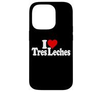 I LOVE HEART TRES LECHES TRE TORTA AL LATTE Custodia per iPhone 14 Pro