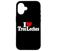 I LOVE HEART TRES LECHES TRE TORTA AL LATTE Custodia per iPhone 16