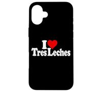 I LOVE HEART TRES LECHES TRE TORTA AL LATTE Custodia per iPhone 16 Plus