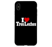 I LOVE HEART TRES LECHES TRE TORTA AL LATTE Custodia per iPhone XS Max