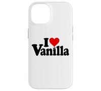 I LOVE HEART VANIGLIA Custodia per iPhone 14