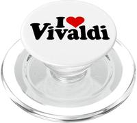 I LOVE HEART VIVALDI ANTONIO COMPOSITORE PopSockets PopGrip per MagSafe
