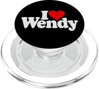 I LOVE HEART WENDY NOME SU UN TEE PopSockets PopGrip per MagSafe