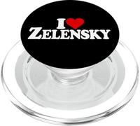 I LOVE HEART ZELENSKY VOLODYMYR UCRAINA UKR PopSockets PopGrip per MagSafe