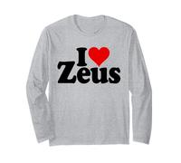 I Love Heart Zeus Nome su Una Tee Maglia a Manica