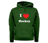 I Love Hockey - Adulti Felpa/Maglione - Equipment Regalo Ice Campo Player Sport