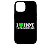 I Love Hot Leprechaun Divertente Sexy Irlandese St Patrick's Day Scherzo Custodia per iPhone 14