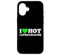 I Love Hot Leprechaun Divertente Sexy Irlandese St Patrick's Day Scherzo Custodia per iPhone 16