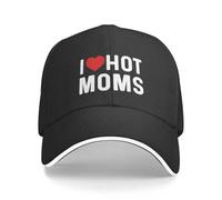 I Love Hot Moms Cappellino da Baseball Nuovo Arrivato Cappello alla Moda Cappellino Sportivo Cappellini da Uomo Cappellini da Donna