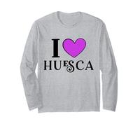 I Love Huesca Spagna Maglia a Manica