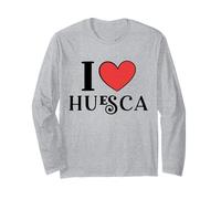I Love Huesca Spagna Maglia a Manica