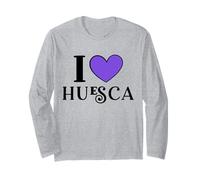 I Love Huesca Spagna Maglia a Manica